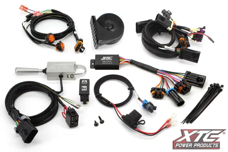 Xtc Can-Am Commander Self-Canceling Turn Signal System With Billet Lever 1
