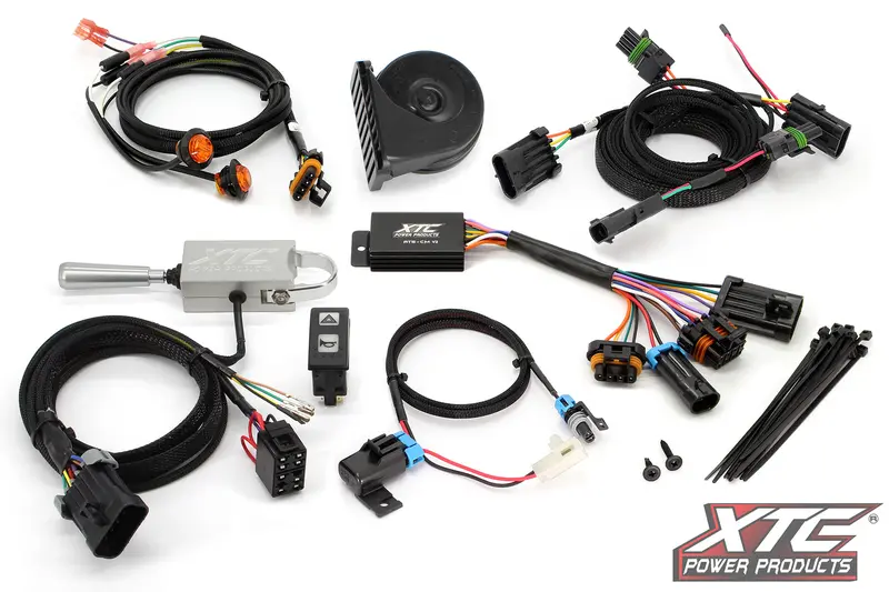 Xtc Can-Am Maverick X3 Self-Canceling Turn Signal System With Billet Lever 1