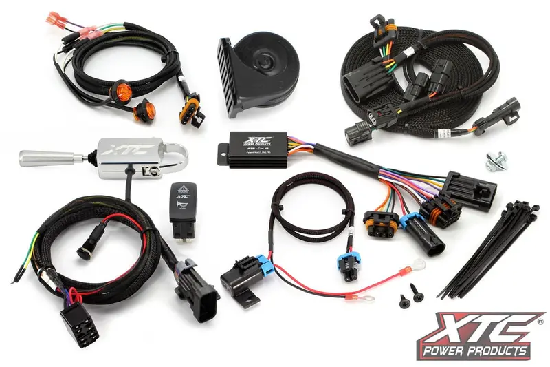 Xtc Kawasaki Krx Self-Canceling Turn Signal System With Billet Lever 1