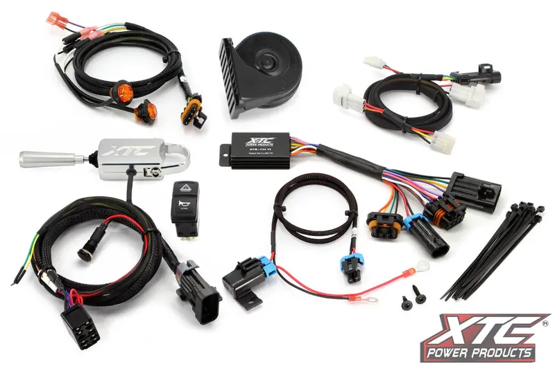 Xtc Kawasaki Ridge Self-Canceling Turn Signal System W/ Billet Lever 1