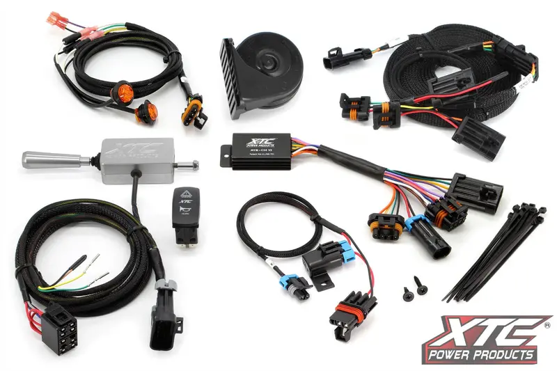 Xtc Polaris 2024+ Xp 1000 Self-Canceling Turn Signal System W/ Billet Lever 1