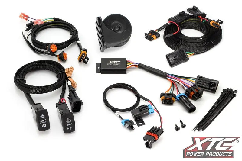 Xtc Polaris Rzr Pro R Self-Canceling Turn Signal System With Horn 1