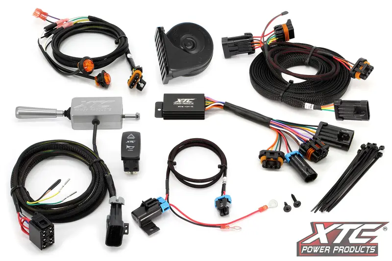 Xtc Polaris Rzr Turbo S And 19+ Xp 1000/Turbo Self-Canceling Turn Signal System With Billet Lever 1