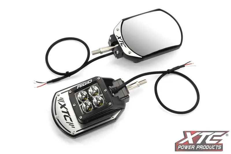 Xtc Polaris Xpedition Six12 Lit Side View Mirror Kit 2