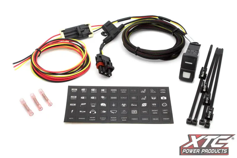Xtc Power Polaris Ranger Xd 1500 Light Duty Switch System For In Cab Pulse Bus Bar 1