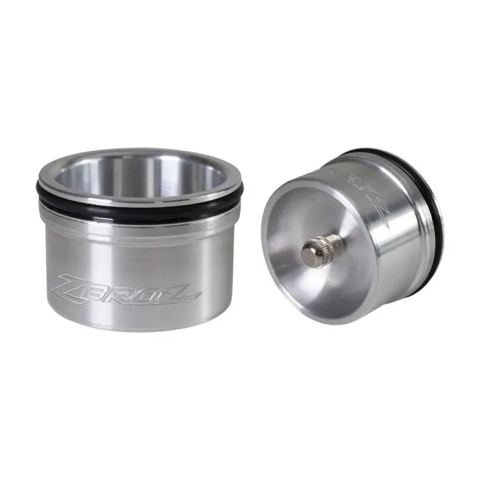 Zbroz Fox 2.5" Billet Reservoir End Cap (Pair) 1