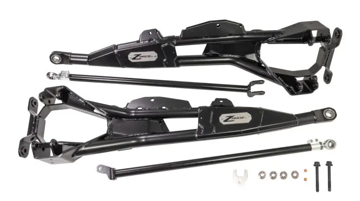 Zbroz Polaris Turbo R High Clearance Trailing Arms Black 1