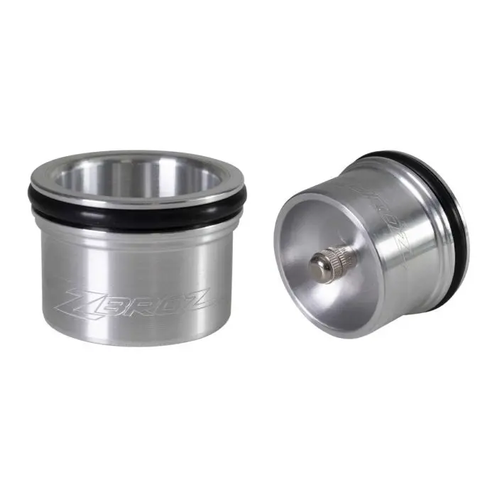Zbroz Walker Evans 2.5" Billet Reservoir End Cap (Pair) 1