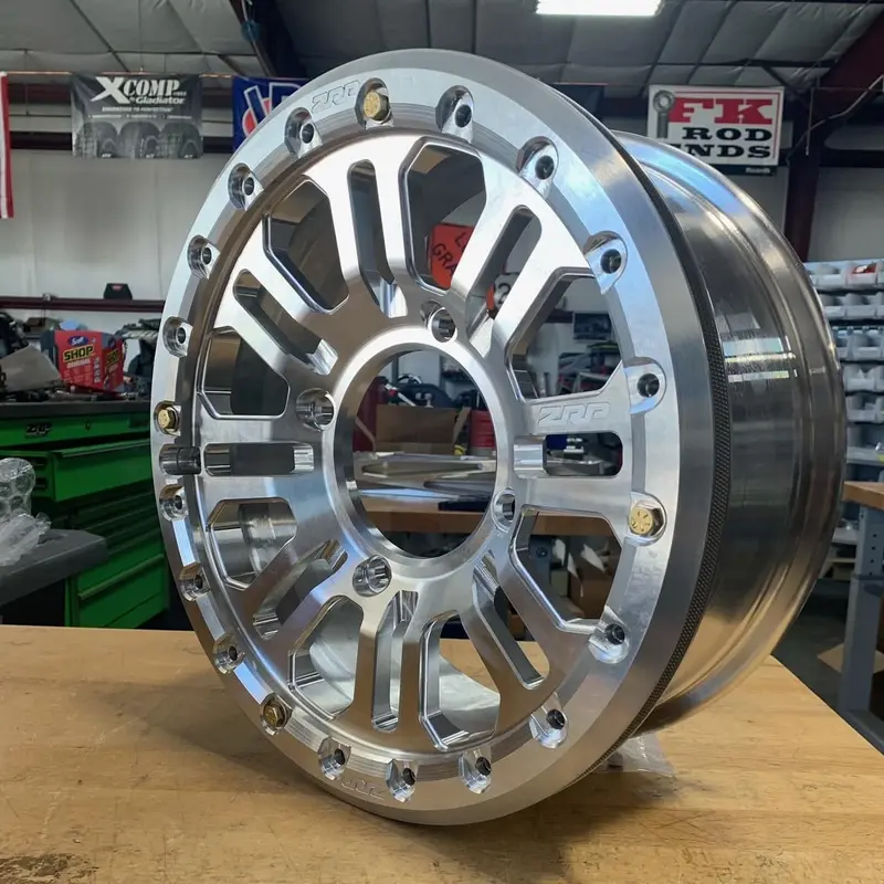 Zrp Apex Forged Beadlock Wheel 15"X5.5" Rzr 4X156 Bolt Pattern 2