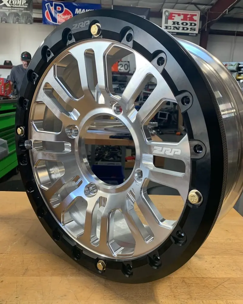 Zrp Apex Forged Beadlock Wheel 15"X5.5" Rzr 4X156 Bolt Pattern 3