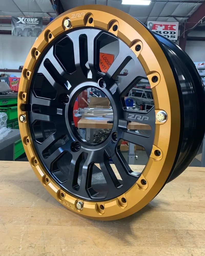 Zrp Apex Forged Beadlock Wheel 15"X5.5" Rzr 4X156 Bolt Pattern 8