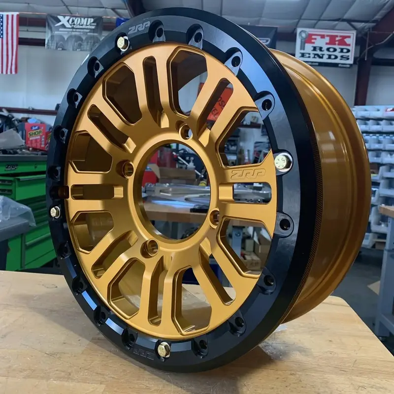 Zrp Apex Forged Beadlock Wheel 15"X5.5" Rzr 4X156 Bolt Pattern 8