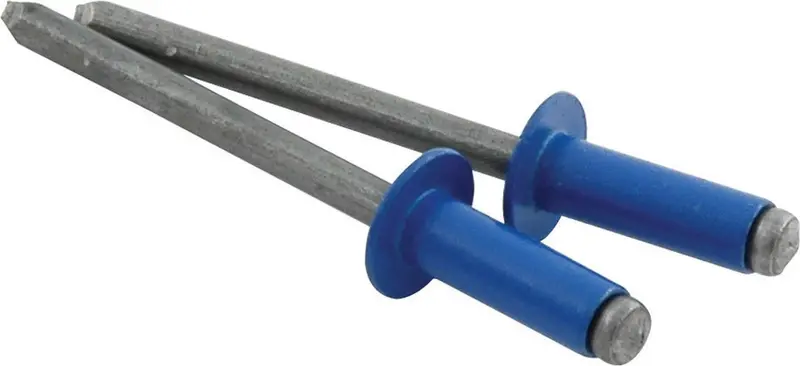 Allstar Performance 18134 Heavy-Duty Blue Rivet Kit – Chevron Pattern, 250-Pack 1