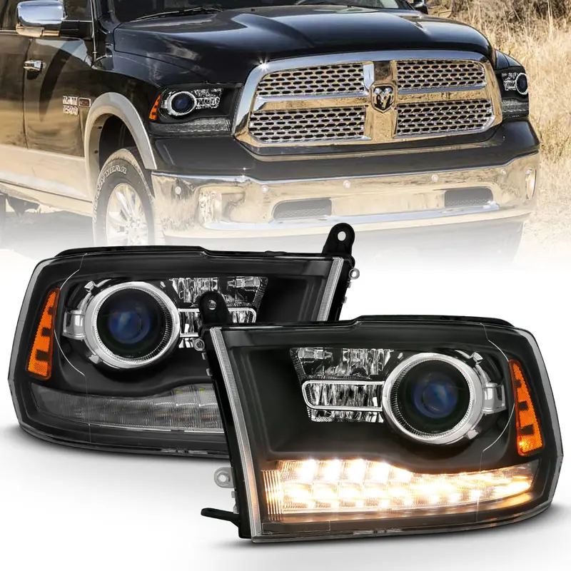 Anzo Usa 111489 Halo Projector Headlight Assembly 1