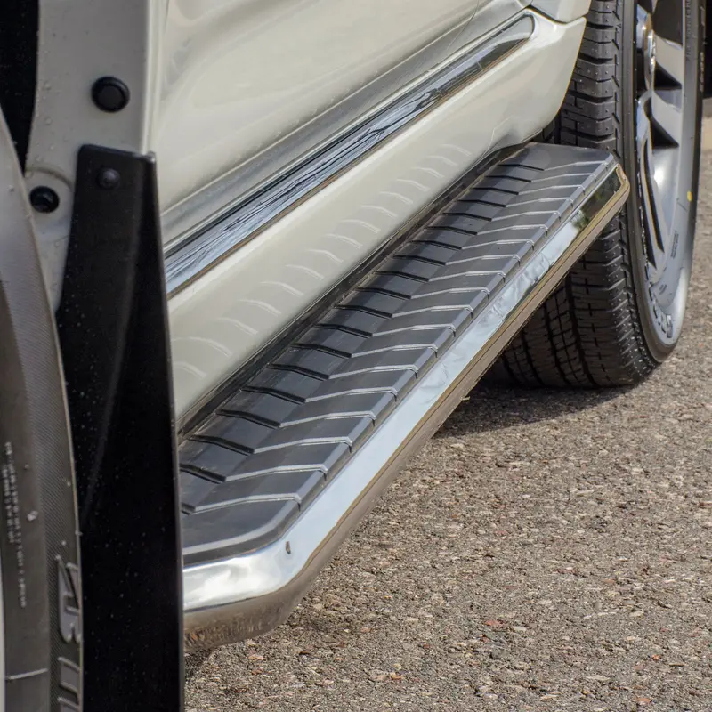 Aries Aerotread 2051014 Running Boards – 5X70 In. Polished Stainless Steel, Toyota Highlander-Specific Fit 1