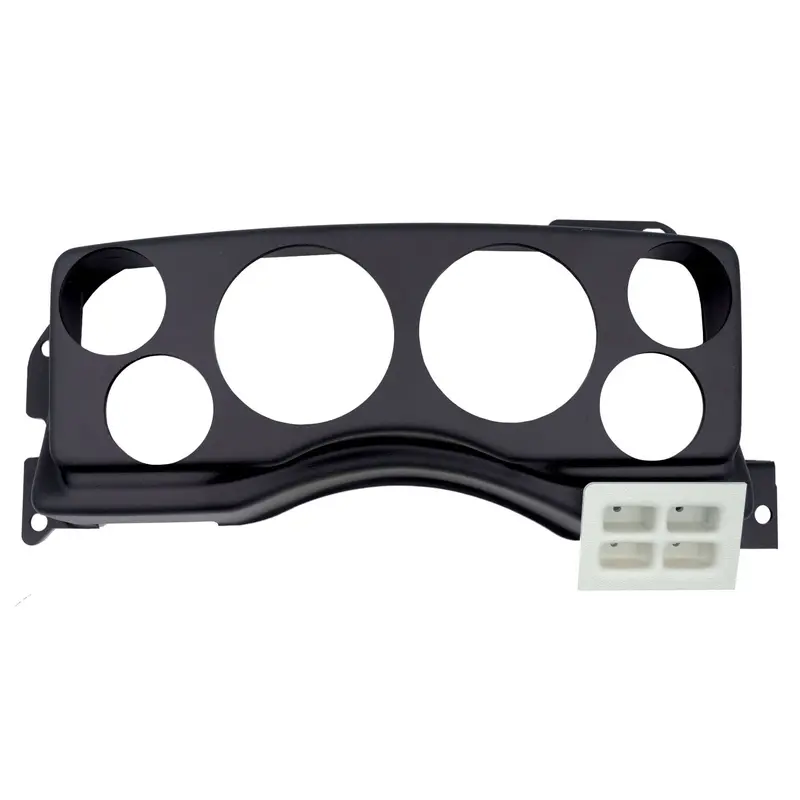 Autometer 2924-10 Direct-Fit Dash Kit For 1987–1989 Ford Mustang – Fits (2) 3-3/8" & (4) 2-1/16" Phantom Ii Gauges 1