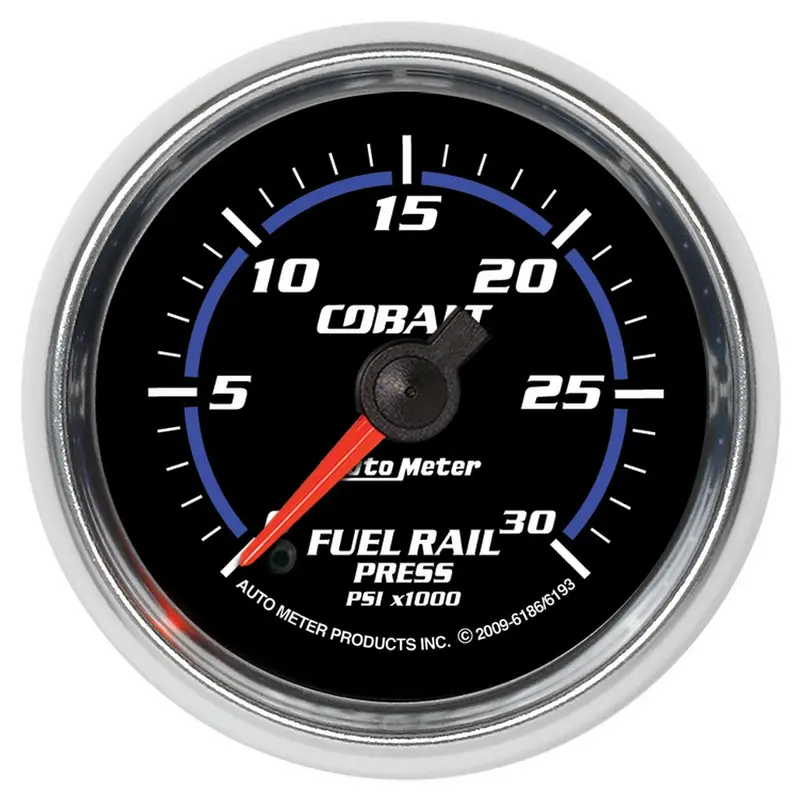 Autometer 6193 Digital Rail Pressure Gauge – 2-1/16 Inch, 30,000 Psi Range – Compatible With Ram 6.7L Diesel 1