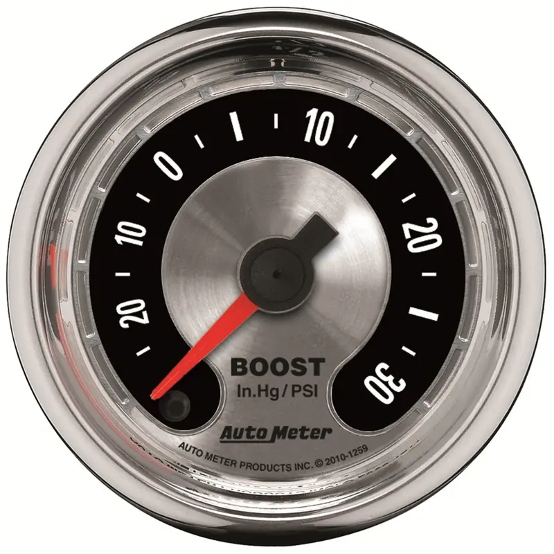 Autometer Digital Stepper Motor Vacuum/Boost Gauge – 2-1/16" Dial, -30 Inhg To +30 Psi Range 1