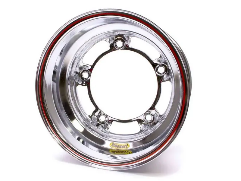 Bassett Chrome-Spun 15X8 Wheel – 5-Lug Pattern, Part #58Sr4C 1