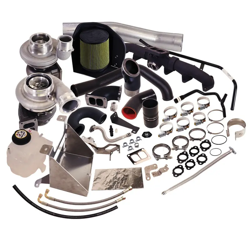 Bd Diesel 1045795 Twin Turbocharger System – Cobra Series For Enhanced Diesel Output 1