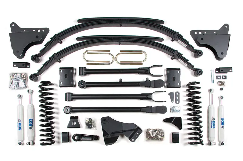 Bds Suspension 586H Lift System – 6-Inch Front 4-Link / 5-Inch Rear With 2-Inch Oe Spring Boost 1