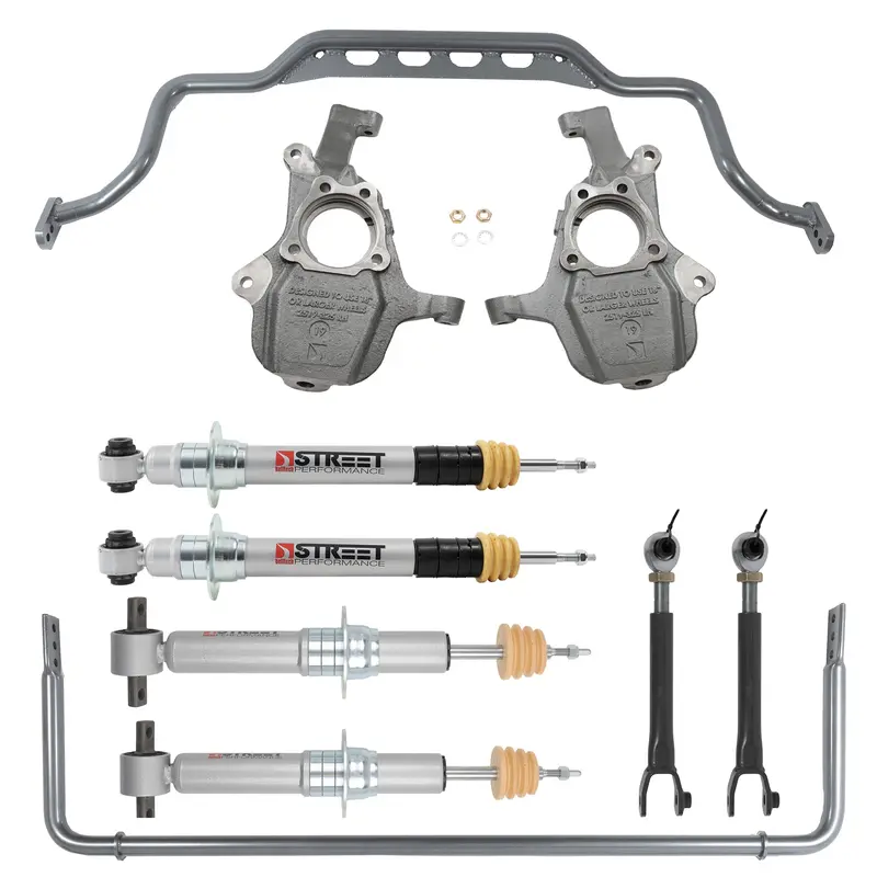 Belltech 1034Sps Lowering Kit – Front & Rear With Street Performance Struts 1