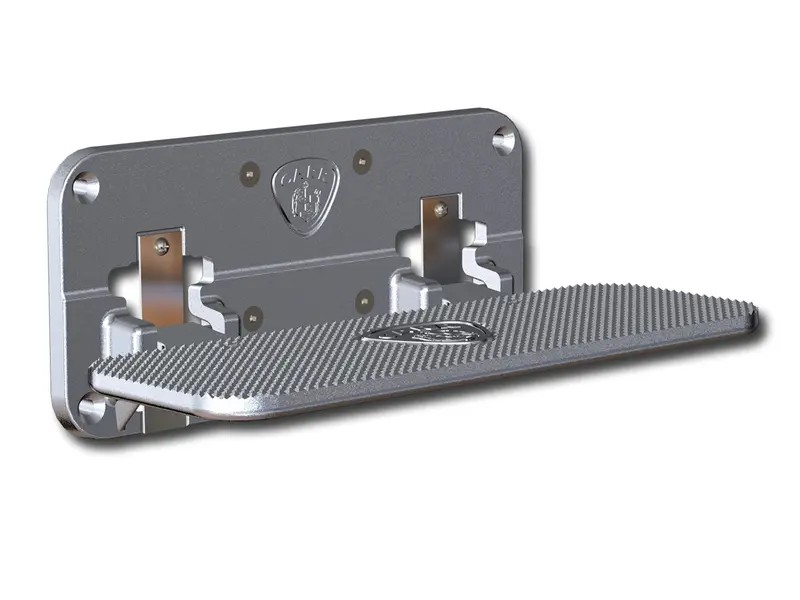 Carr 190005 Mega Step – Flat-Mount Single Step With Xm4 Matte Mechanical Finish 1