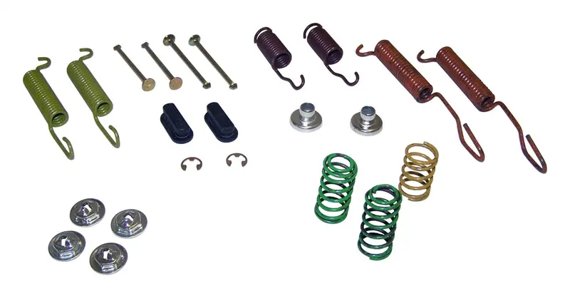 Crown Automotive Rear Drum Brake Hardware Kit For Jeep – H7128, Direct Fit 1
