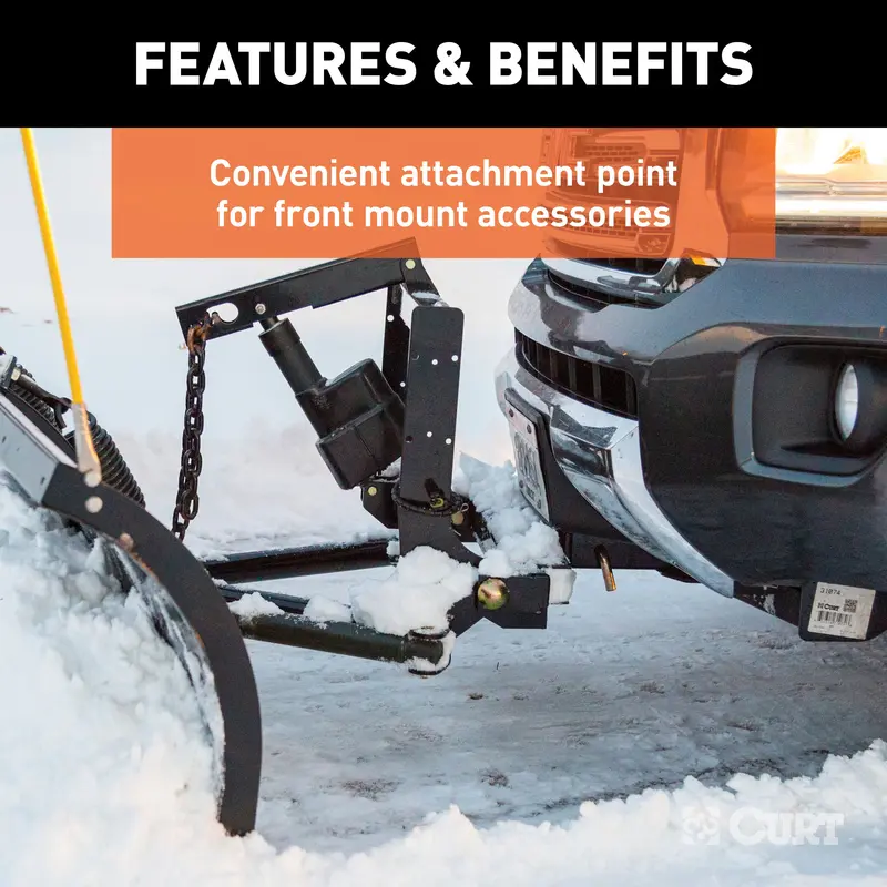 Curt 31069 2" Front Receiver Hitch – Compatible With Chevrolet Silverado & Gmc Sierra 1500 1