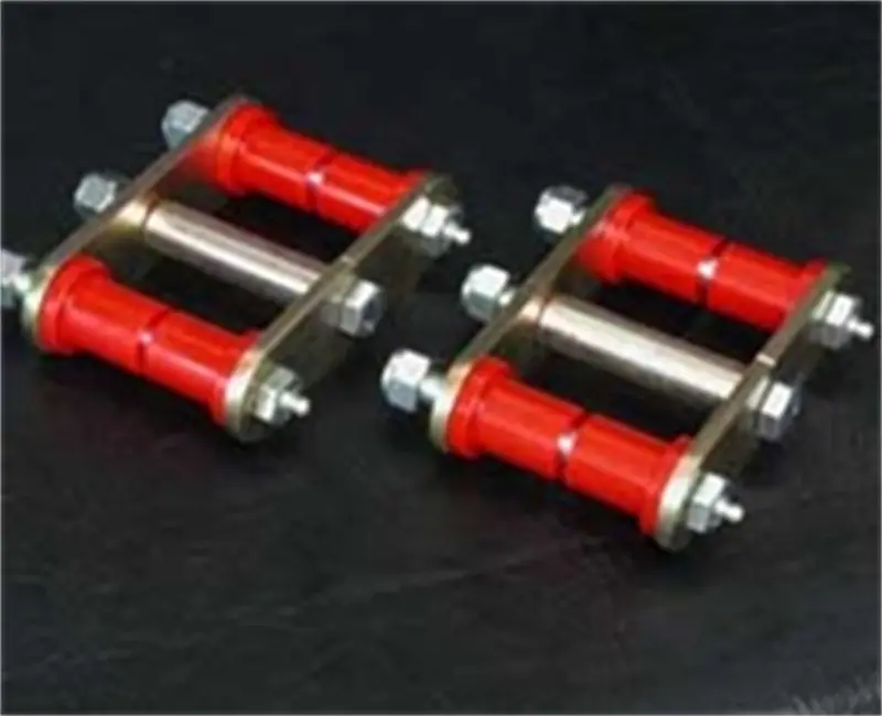 Daystar Kj61020Bk Zero-Lift Rear Shackle Kit – Jeep Yj Towing Pins With Retaining Clips 1