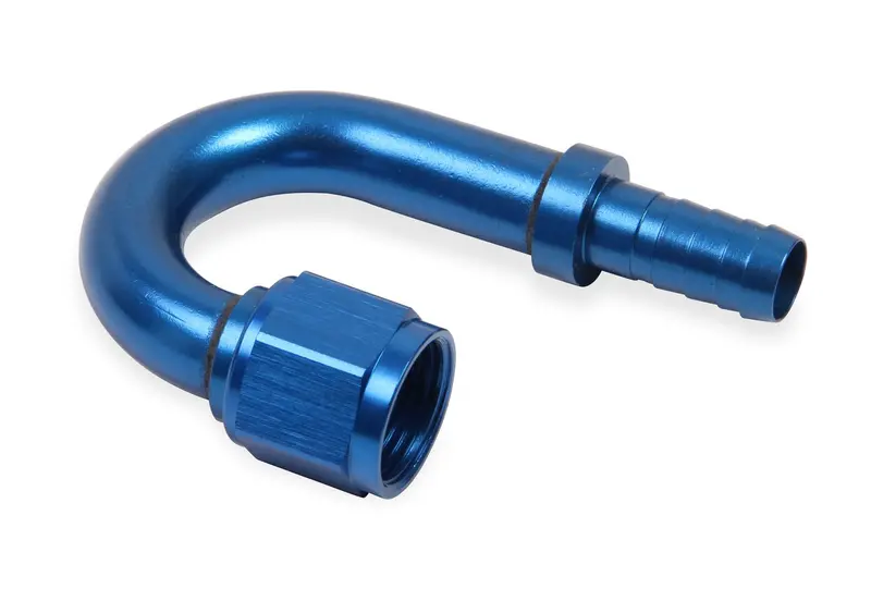 Earl'S Auto-Crimp 180° An Hose Fitting – 718006Erl, Precision-Machined Aluminum 1
