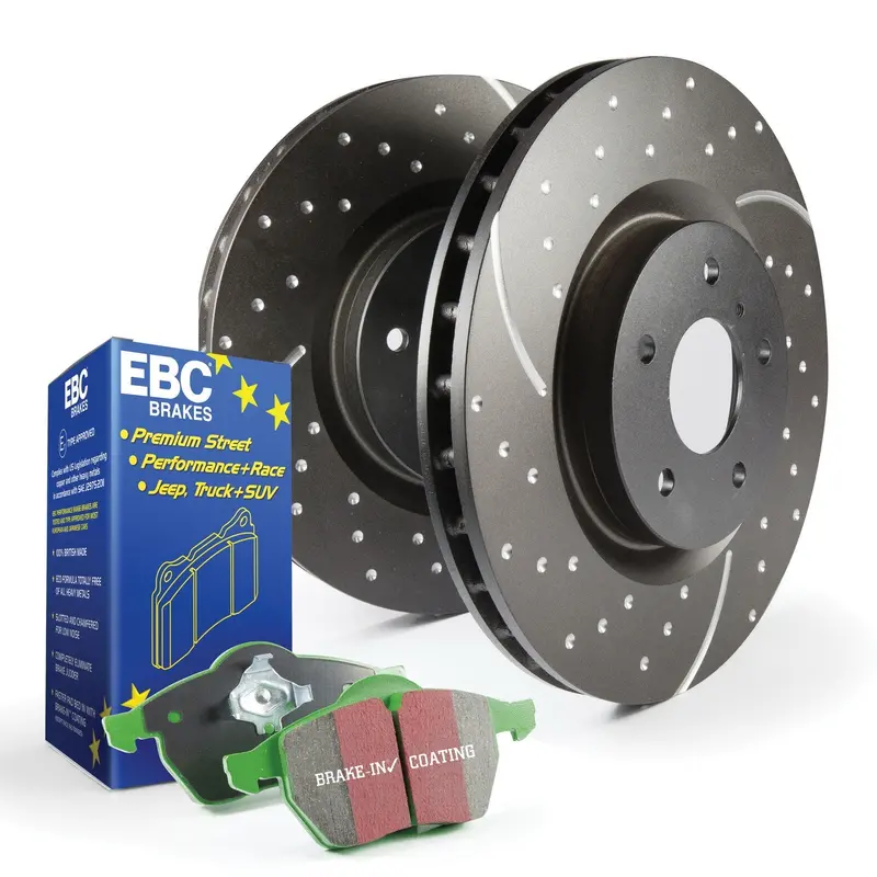 Ebc Brakes S10Kr1311 Greenstuff 2000 Brake Pad And Gd Rotor Kit – Front Or Rear Application 1