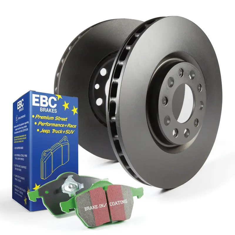 Ebc Greenstuff 2000 Brake Pad And Rk Rotor Kit – Balanced Performance Package For Oem Replacement 1