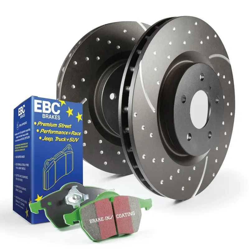 Ebc S3Kr1062 Greenstuff 6000 Brake Kit With Gd Rotors For Trucks And Suvs 1