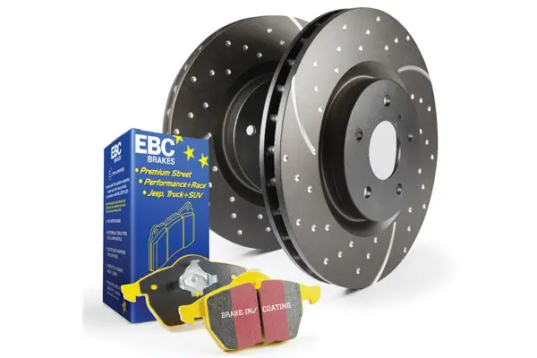 Ebc Yellowstuff Pads & Gd Rotors – S5 Brake Kit 1