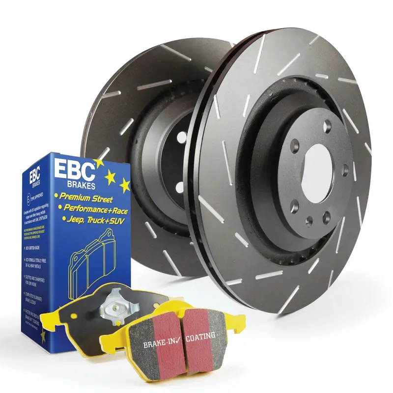Ebc Yellowstuff Performance Brake Kit With Usr Slotted Rotors 1