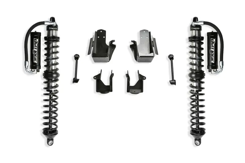Fabtech Front Coilover Conversion Kit – 3" Lift, Includes Dirt Logic 2.5 Resi Shocks 1