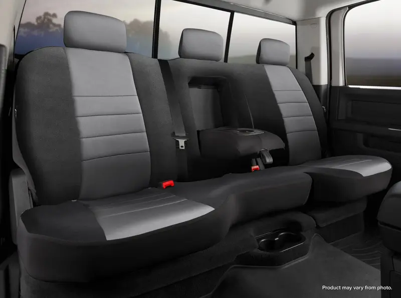 Fia Np92-53 Gray Neo™ Neoprene Custom-Fit Truck Seat Covers 1
