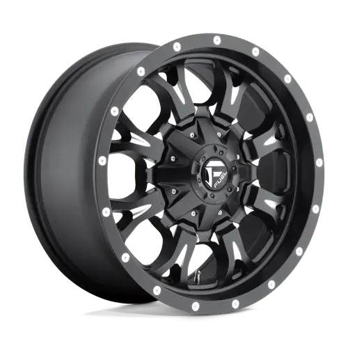 Fuel D517 20X9 Off-Road Wheel – 6X135Mm Bolt Pattern, Matte Black Machined Lip 1