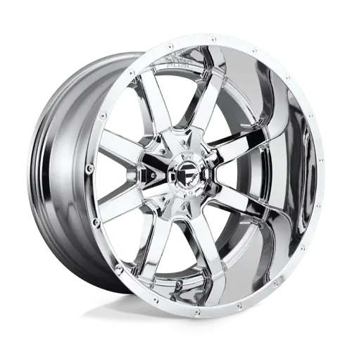 Fuel D536 Forged Alloy Wheel – 20X12 Inches, 8X180 Bolt Pattern, Chrome-Plated Finish 1