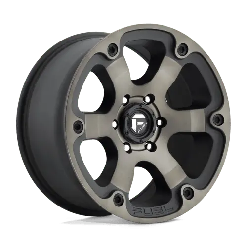 Fuel D564 17X9 Off-Road Wheel – 6X5.5 Bolt Pattern, Matte Black With Deep Dish 1