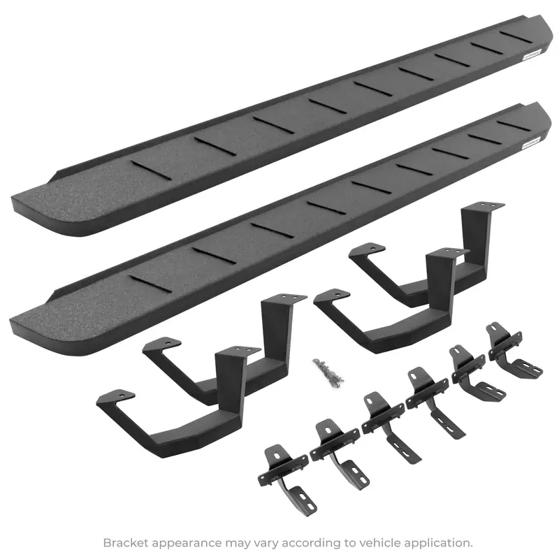 Go Rhino Rb10 Drop Step Running Boards With Mounting Brackets – 2-Pair Kit 1