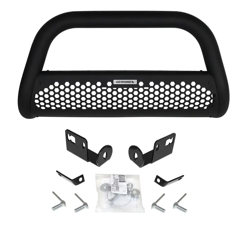 Go Rhino Rc2 Textured Black Bull Bar – Includes Full Mounting Hardware 1