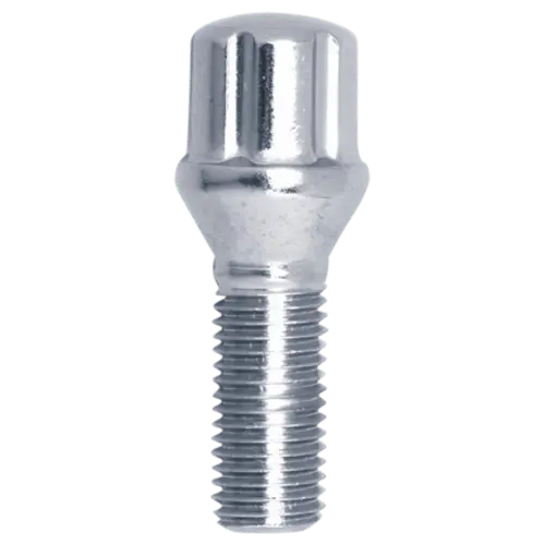 Gorilla Automotive 17125Sd Chrome Spline Drive Lug Bolts – 12×1.25, 28Mm Length, Bulk Pack 1