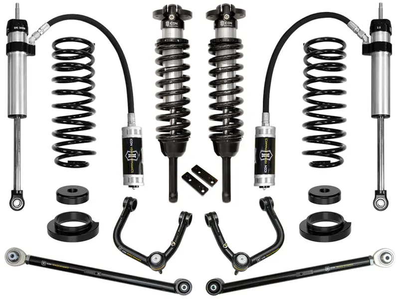 Icon Vehicle Dynamics Stage 4 Suspension System For 2003–2009 Lexus Gx470 – 0–3.5" Lift With Tubular Upper Control Arms (K53174T) 1