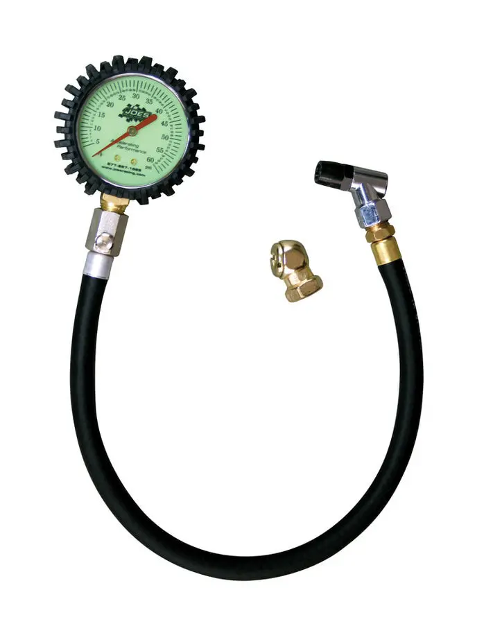 Joes Racing Precision Tire Pressure Gauge – 0–60 Psi Analog Readout 1