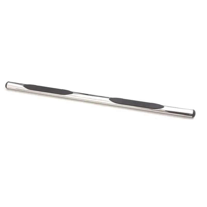 Lund 23591400 4-Inch Oval Stainless Steel Nerf Bar With Mounting Brackets 1