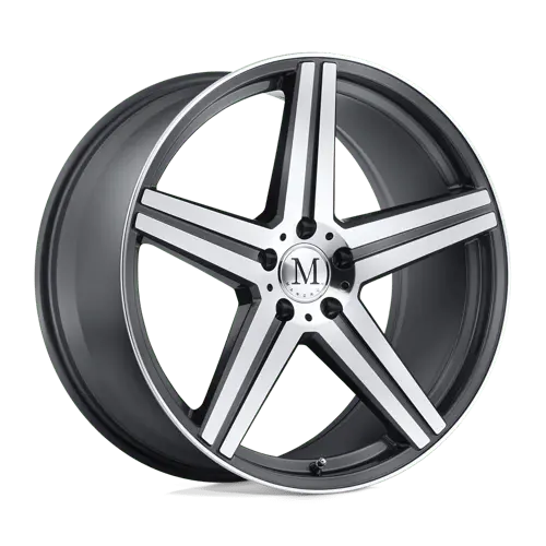 Mandrus Mnmae 18X9.5 Inch Alloy Wheel – 5X112Mm, Gunmetal Matte Finish, 25Mm Offset 1