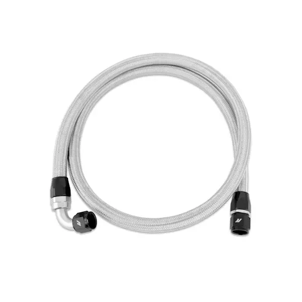 Mishimoto Mmsbh-10-5 Stainless Steel Braided Hose – 5Ft With -10An Fittings 1
