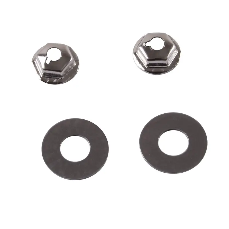 Omix-Ada Radio Delete Kit – Steel Hardware Set (2 Nuts + 2 Washers), Part 13318.04 1
